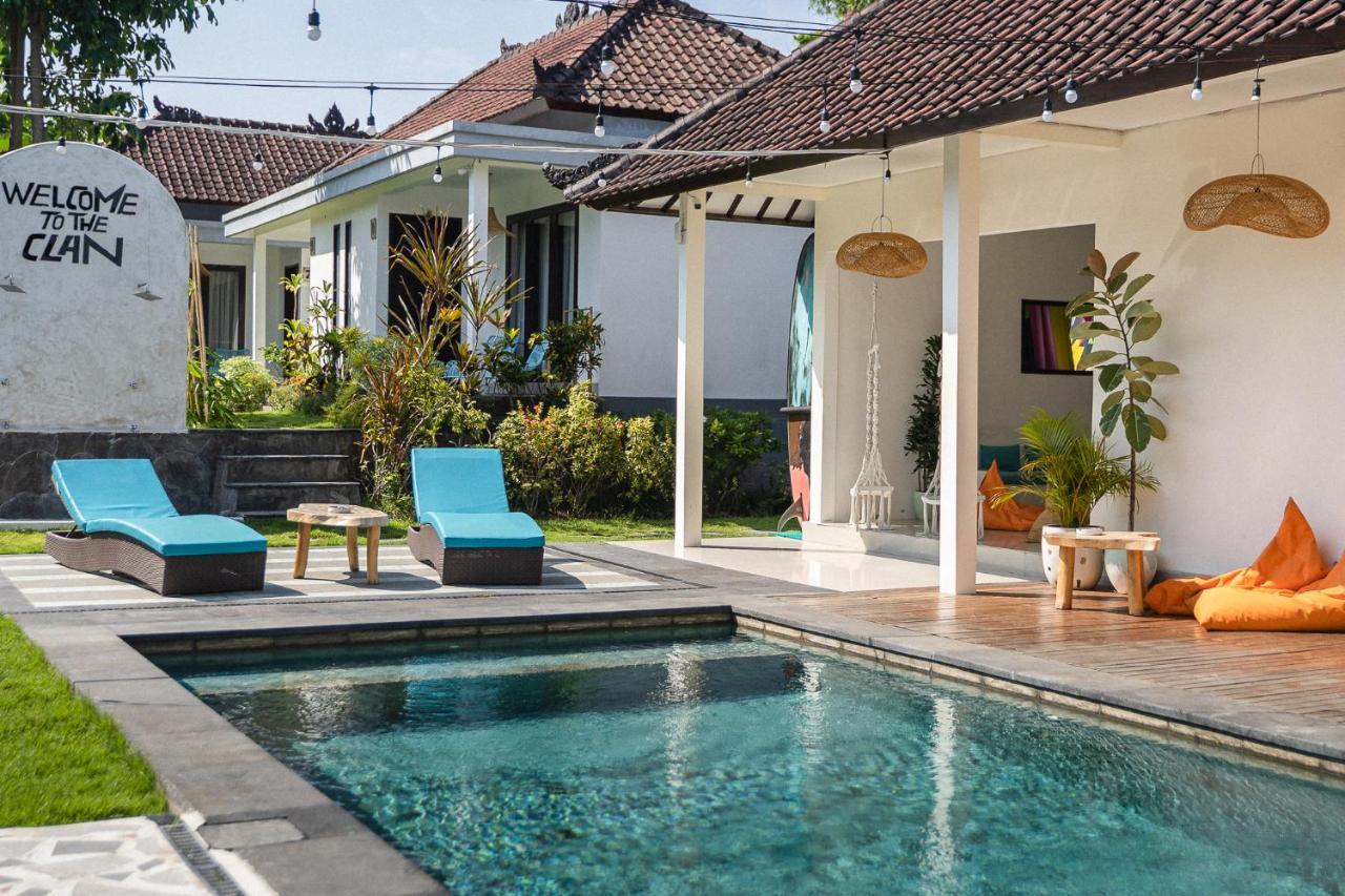 Shaka Clan Surf Hotell Canggu Exteriör bild